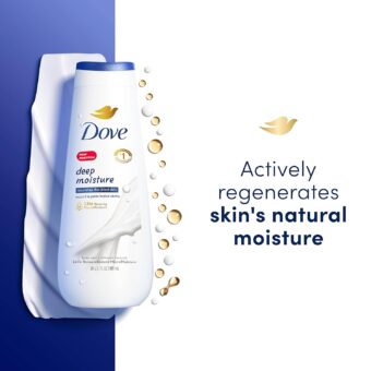 Dove Body Wash Deep Moisture 4 Count For Dry Skin - Image 4