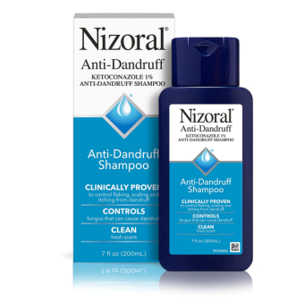 Nizoral Anti-Dandruff Shampoo with 1% Ketoconazole, Fresh Scent, 7 Fl Oz