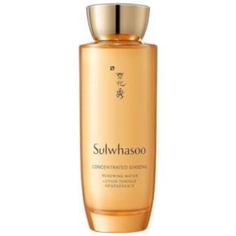 Sulwhasoo Concentrated Ginseng Renewing Water: Antioxidant-Rich Toner to Hydrate, and Visibly Soften Lines & Wrinkles, 5.07 fl. oz.