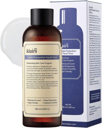 Klairs Supple Preparation Facial Toner, 180 ml