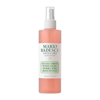 Mario Badescu Facial Spray with Aloe, Herbs and Rose Water for All Skin Types, Face Mist that Hydrates, Rejuvenates & Clarifies