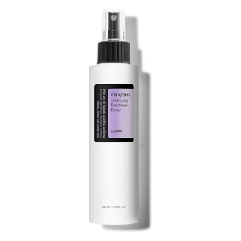 COSRX AHA/BHA Treatment Toner 5.07 fl.oz/ 150ml, Facial Exfoliating Spray for Whiteheads, Pores, & Uneven Skin, Korean Toner, Not Tested on Animals, No Parabens, No Sulfates,...