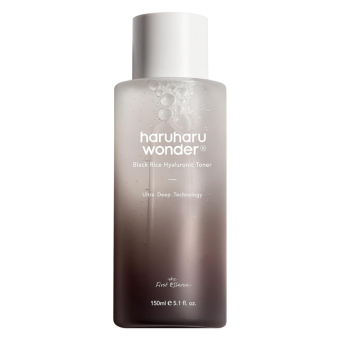 Haruharu Wonder Black Rice Hyaluronic Toner 5.1 fl.oz / 150ml | Face Moisturizer, Facial Toner for All Skin Types | Vegan, Cruelty Free, EWG-Green
