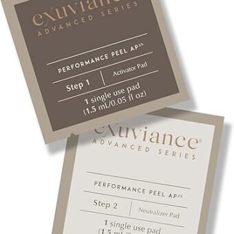 EXUVIANCE Performance Peel AP25 At-Home Chemical Peel with Glycolic, Mandelic and Polyhydroxy Acids, 13 ct.