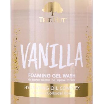 Tree Hut Vanilla Foaming Gel Wash | Cleanse and Soften Skin Without Stripping Moisture | Made with our Hydrating Oil Complex | 18 fl oz.