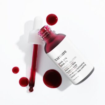 AHA 30% + BHA 2% Peeling Solution Exfoliating Chemical Skin Peel for Face at Home Facial Mask Red Peeling BHA Liquid Exfoliant Acid Peels Salicylic Acid Exfoliators Acid Peel...