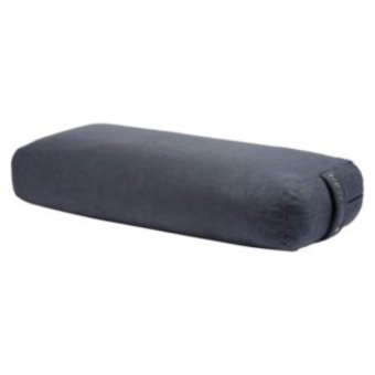 Manduka enlight Bolster Pillow - Yoga Pillow with Machine Washable Microfiber Cover, Curved Design for Optimal Workout and Meditation Support, Yoga and Pilates Equipment