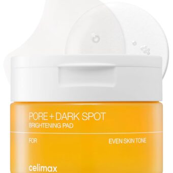 celimax Ji.Woo.Gae Pore+Dark Spot Brightening Pad | Exfoliating Peeling Pads for Enlarged Pores, with Hyaluronic Acid, Pore Minimizer, Non-Irritating, Hydrating, For Sensitive...