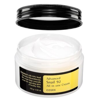 COSRX Snail Mucin 92% Face Moisturizer, 3.52 Oz, Mothers day gifts for mom, Lightweight Moisturing Cream for Soft, Glowy Skin, Korean Skin Care, Korean Moisturizer Face Cream