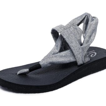 Skechers Women's Meditation-Studio Kicks Flat Sandal