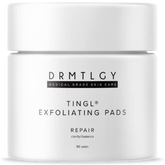 tingl Face & Body Exfoliator Pads – FSA/HSA Eligible Skin Care with Glycolic Acid, Lactic Acid & Salicylic Acid – Face Exfoliator & Toner Pads for Acne Treatment, Pore Minimizer...