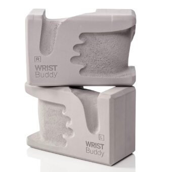 WRIST Buddy® Yoga Blocks 2 Pack | Reduces and Prevents Wrist Pain, Enhances Comfort Stability and Grip Strength on the Blocks | Hand-Shaped Blocks | EVA Yoga Accessories Set |...
